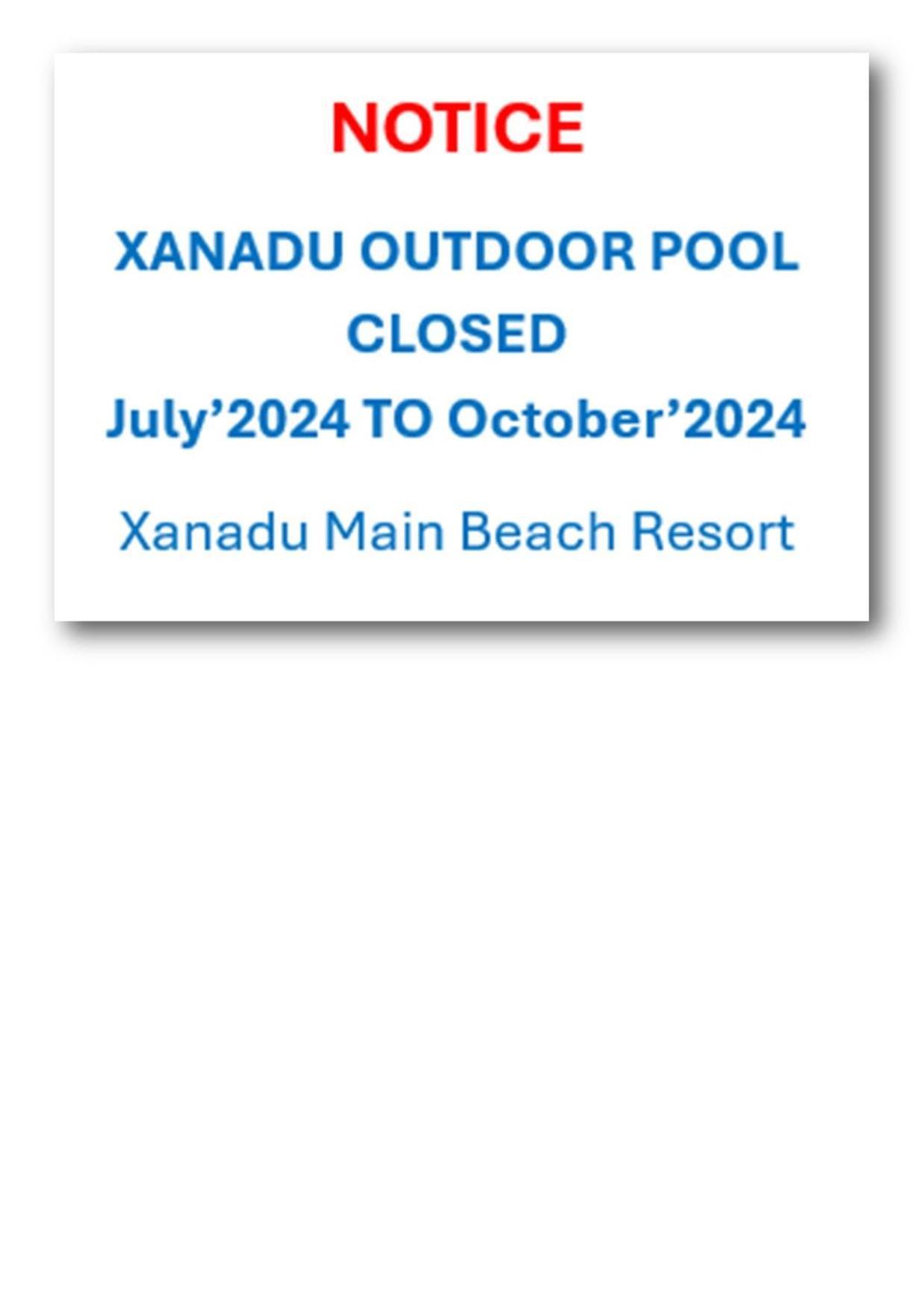 Xanadu Resort Gold Coast Esterno foto